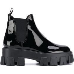 prada plateau stiefeletten|Prada Stiefel Mit Plateau .